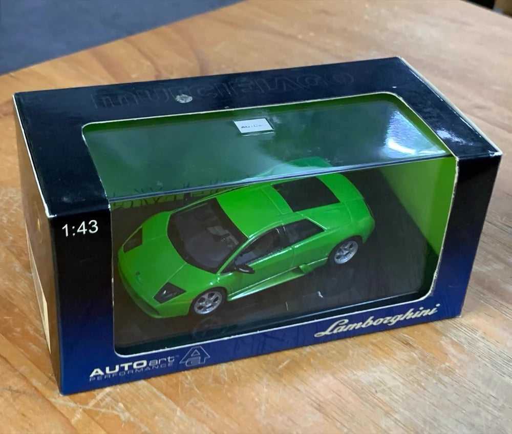 [AutoArt] 1:43 Lamborghini 2001 Murcielago Green Model Car Die-Cast