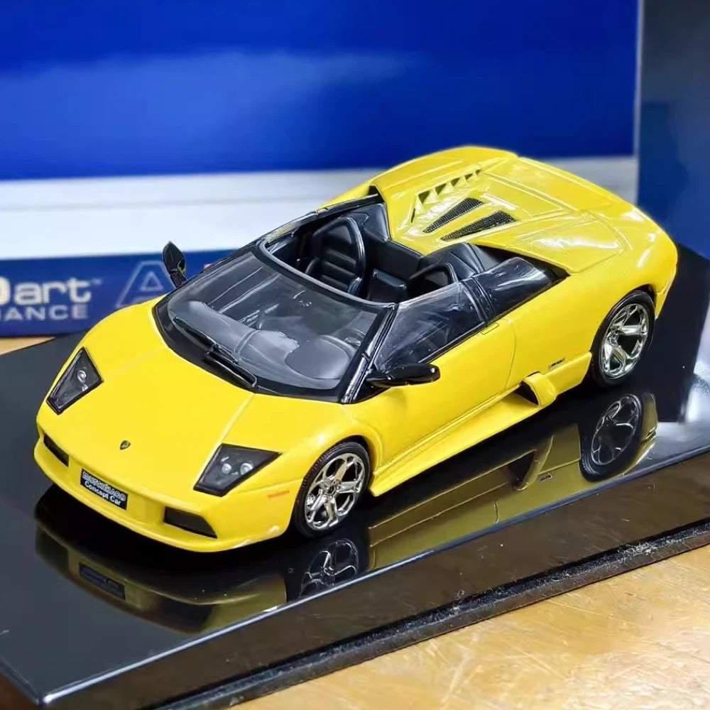 [AutoArt] 1:43 Lamborghini 2001 Murcielago Yellow Model Car Die-Cast