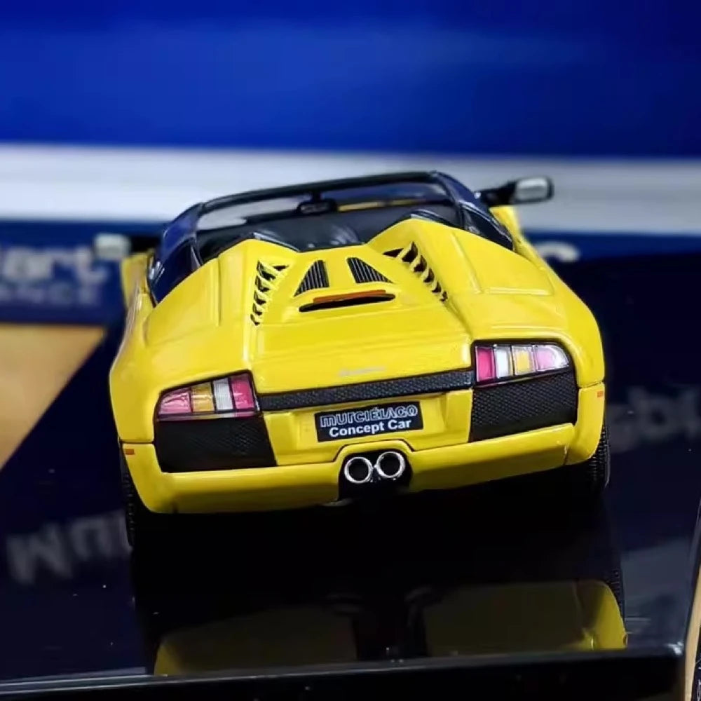 [AutoArt] 1:43 Lamborghini 2001 Murcielago Yellow Model Car Die-Cast
