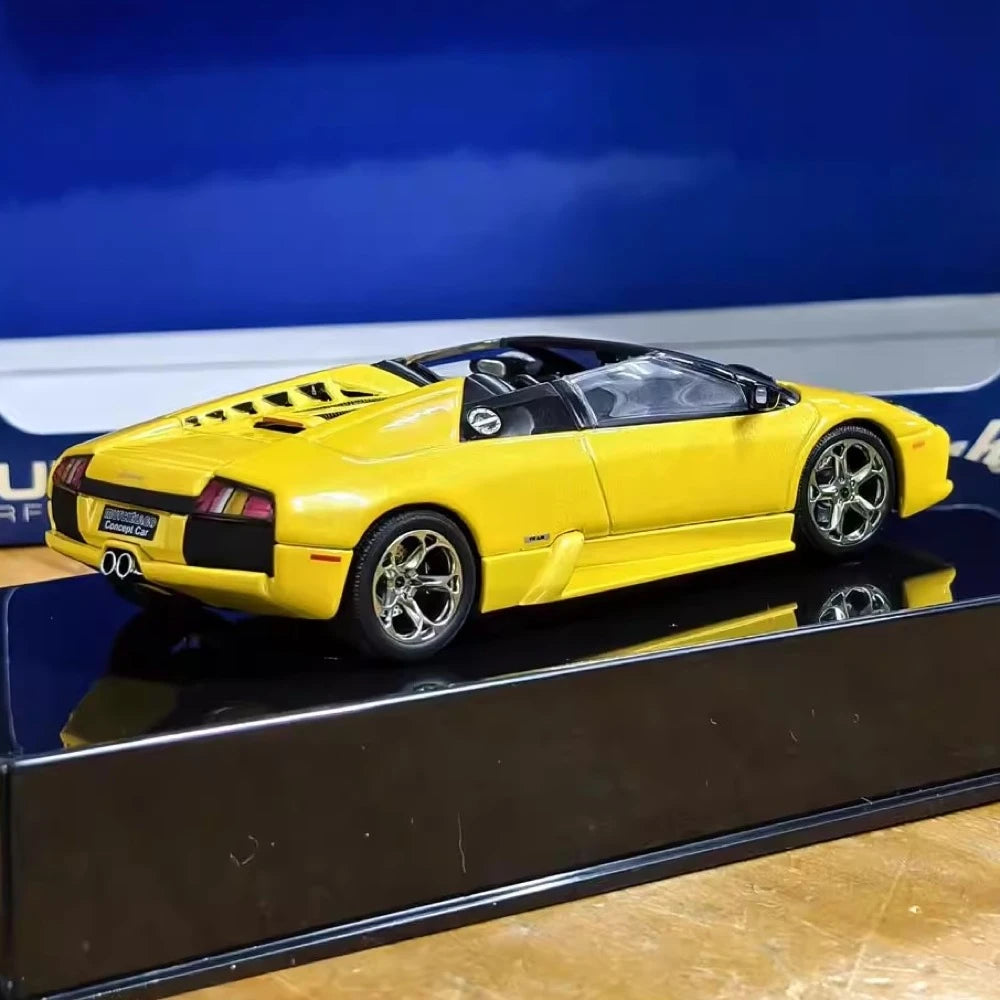 [AutoArt] 1:43 Lamborghini 2001 Murcielago Yellow Model Car Die-Cast