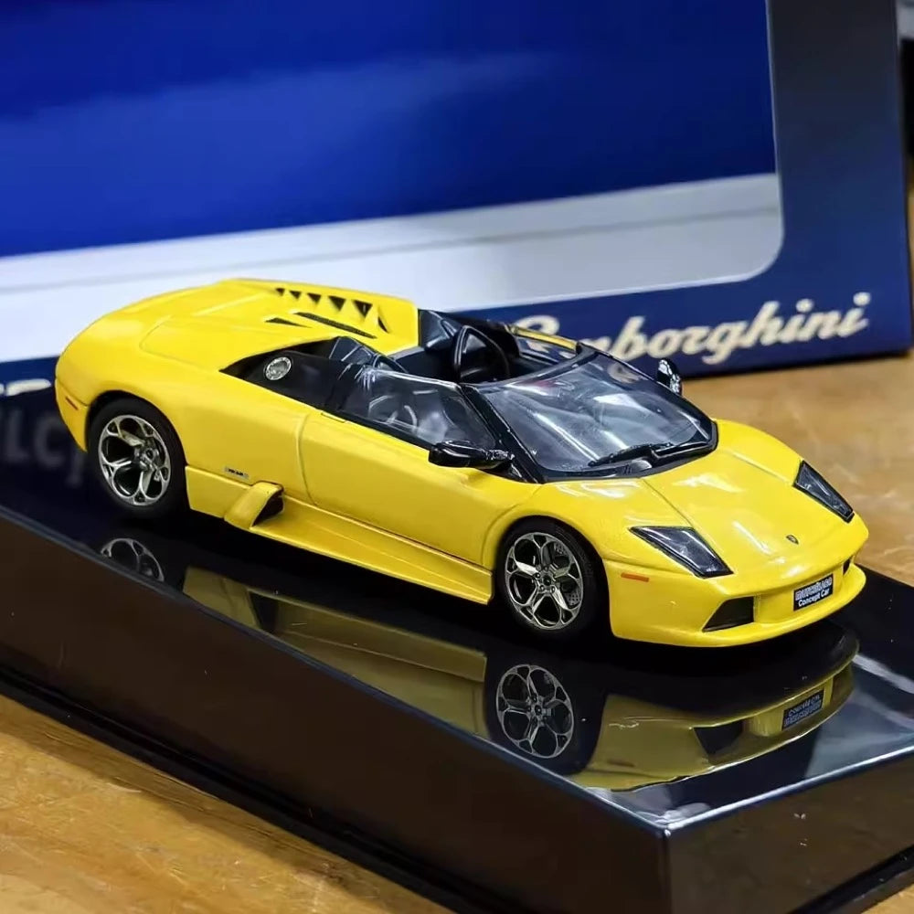 [AutoArt] 1:43 Lamborghini 2001 Murcielago Yellow Model Car Die-Cast