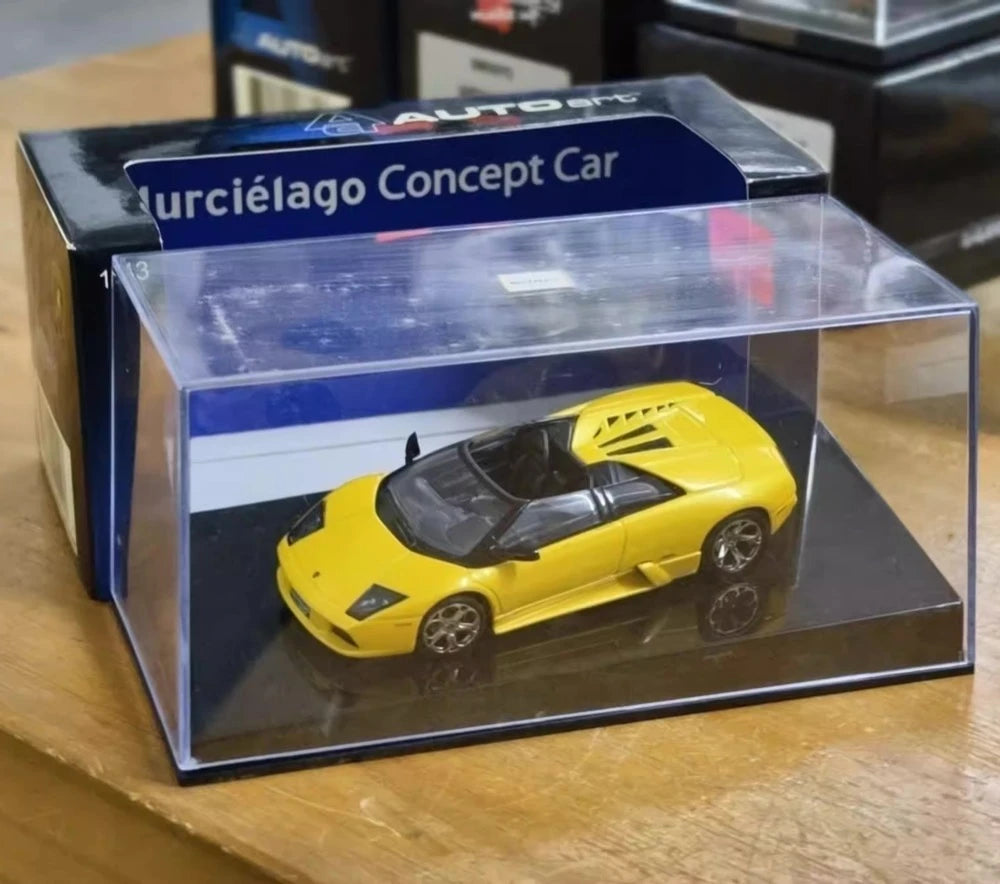 [AutoArt] 1:43 Lamborghini 2001 Murcielago Yellow Model Car Die-Cast