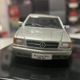 [AutoArt] 1:43 Mercedes-Benz 1985 500 SEC C126 argent voiture miniature Die-Cast