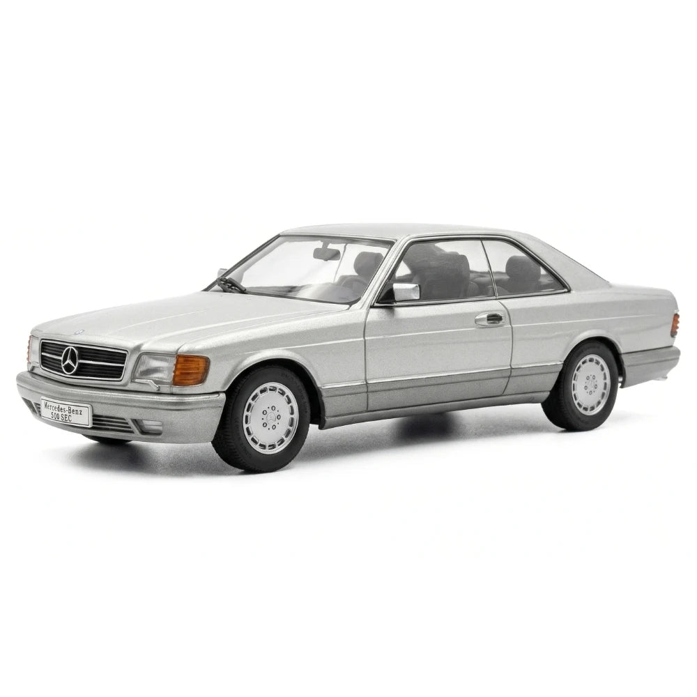[AutoArt] 1:43 Mercedes-Benz 1985 500 SEC C126 argent voiture miniature Die-Cast