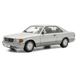 [AutoArt] 1:43 Mercedes-Benz 1985 500 SEC C126 argent voiture miniature Die-Cast
