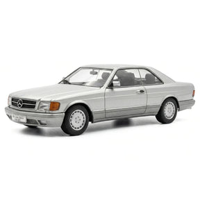 [AutoArt] 1:43 Mercedes-Benz 1985 500 SEC C126 argent voiture miniature Die-Cast