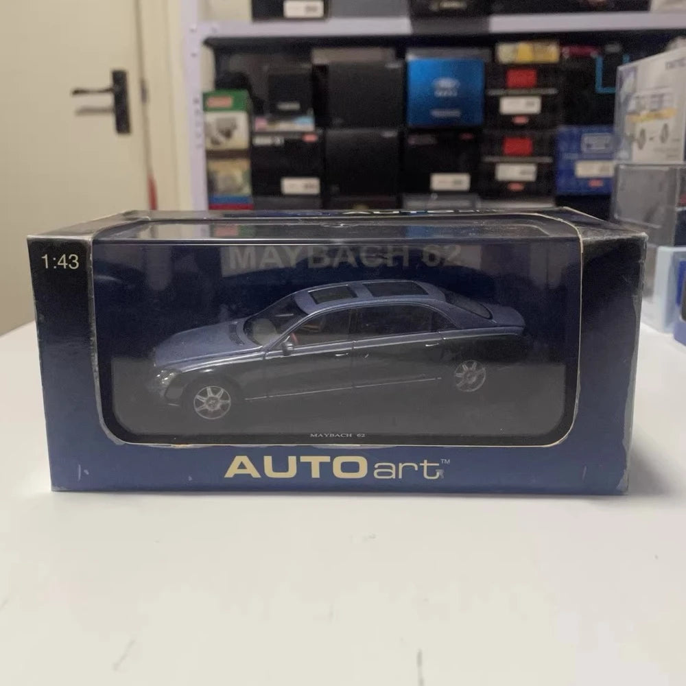 [AutoArt] 1:43 Mercedes-Maybach 2004 Maybach 62 Blue Model Car Die-Cast