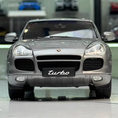 [AutoArt] 1:18 Porsche 2003 Cayenne S 955 grigio modellino di auto Die-Cast