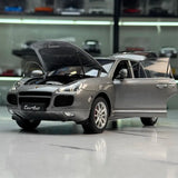 [AutoArt] 1:18 Porsche 2003 Cayenne S 955 Gray Model Car Die-Cast