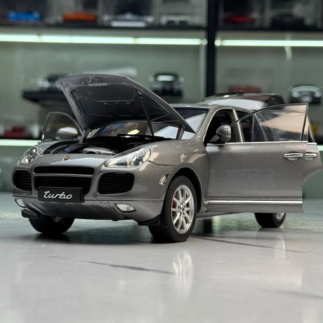 [AutoArt] 1:18 Porsche 2003 Cayenne S 955 Gray Model Car Die-Cast