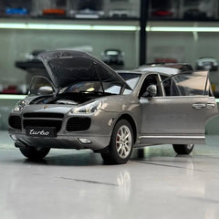 [AutoArt] 1:18 Porsche 2003 Cayenne S 955 grigio modellino di auto Die-Cast