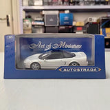 [Autostrada] 1:43 Honda 1990 NSX NA1 White Model Car Die-Cast