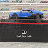 BBA Bugatti 2022 Chiron Profilee Blue 1:18 – keräilyhartsimallihartsi