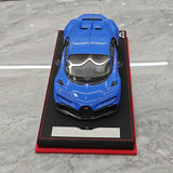 BBA Bugatti 2022 Chiron Profilee Blue 1:18 – keräilyhartsimallihartsi