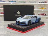 BBA Bugatti 2022 Chiron Profilee Ice Blue 1:18 – keräilyhartsimallihartsi