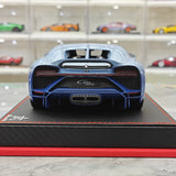 BBA Bugatti 2022 Chiron Profilee Ice Blue 1:18 – keräilyhartsimallihartsi