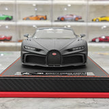 BBA Bugatti 2022 Chiron Profilee Matte Black 1:18 – keräilyresimallihartsi