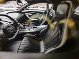 BBA Bugatti 2022 Chiron Profilee Matte Black 1:18 – keräilyresimallihartsi