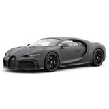 BBA Bugatti 2022 Chiron Profilee Matte Black 1:18 – keräilyresimallihartsi