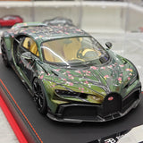 BBA Bugatti 2022 Chiron Profilee Sakura Gradient Green 1:18 – Keräilyhartsimallihartsi
