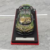 BBA Bugatti 2022 Chiron Profilee Sakura Gradient Green 1:18 – Keräilyhartsimallihartsi