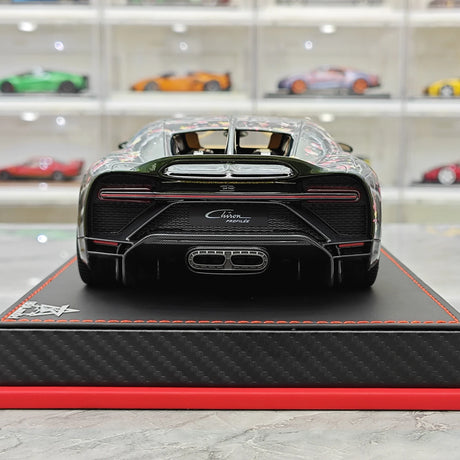 BBA Bugatti 2022 Chiron 프로필 사쿠라 그라디언트 그린 1:18 – 수집용 레진 모델 레진