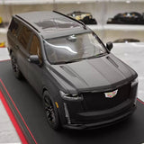 [BBA] 1:18 Cadillac 2021 Escalade Black Model Car Resin
