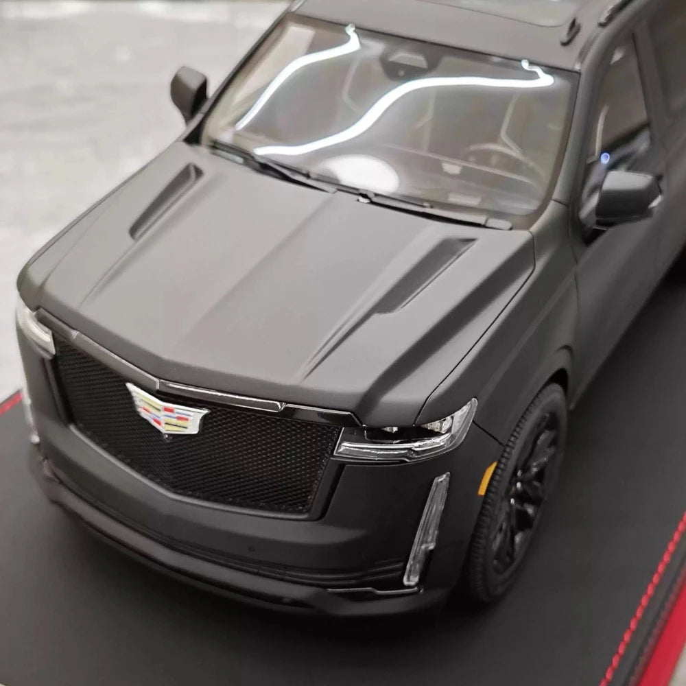 [BBA] 1:18 Cadillac 2021 Escalade Black Model Car Resin
