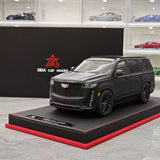 [BBA] 1:18 Cadillac 2021 Escalade Black Model Car Resin