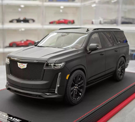 [BBA] 1:18 Cadillac 2021 Escalade Black Model Car Resin