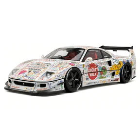 BBA Ferrari 1987 F40 LBWK Signature Edition Graffiti Livery 1:18 – Resina da collezione per modelli in resina