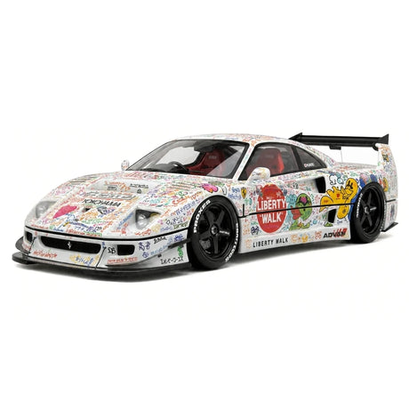 BBA Ferrari 1987 F40 LBWK Signature Edition Graffiti Livery 1:18 – Resina da collezione per modelli in resina