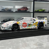 BBA Ferrari 1987 F40 LBWK Signature Edition Graffiti Livery 1:18 – Resina da collezione per modelli in resina