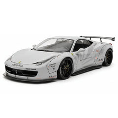 [BBA] 1:18 Ferrari 2009 458 Italia LBWK gris voiture miniature Resin