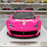 [BBA] 1:18 Ferrari 2009 458 Italia LBWK Lotso modellbil harts