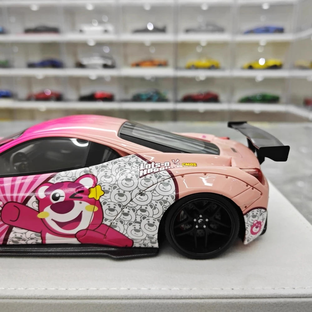 [BBA] 1:18 Ferrari 2009 458 Italia LBWK Lotso modellbil harts