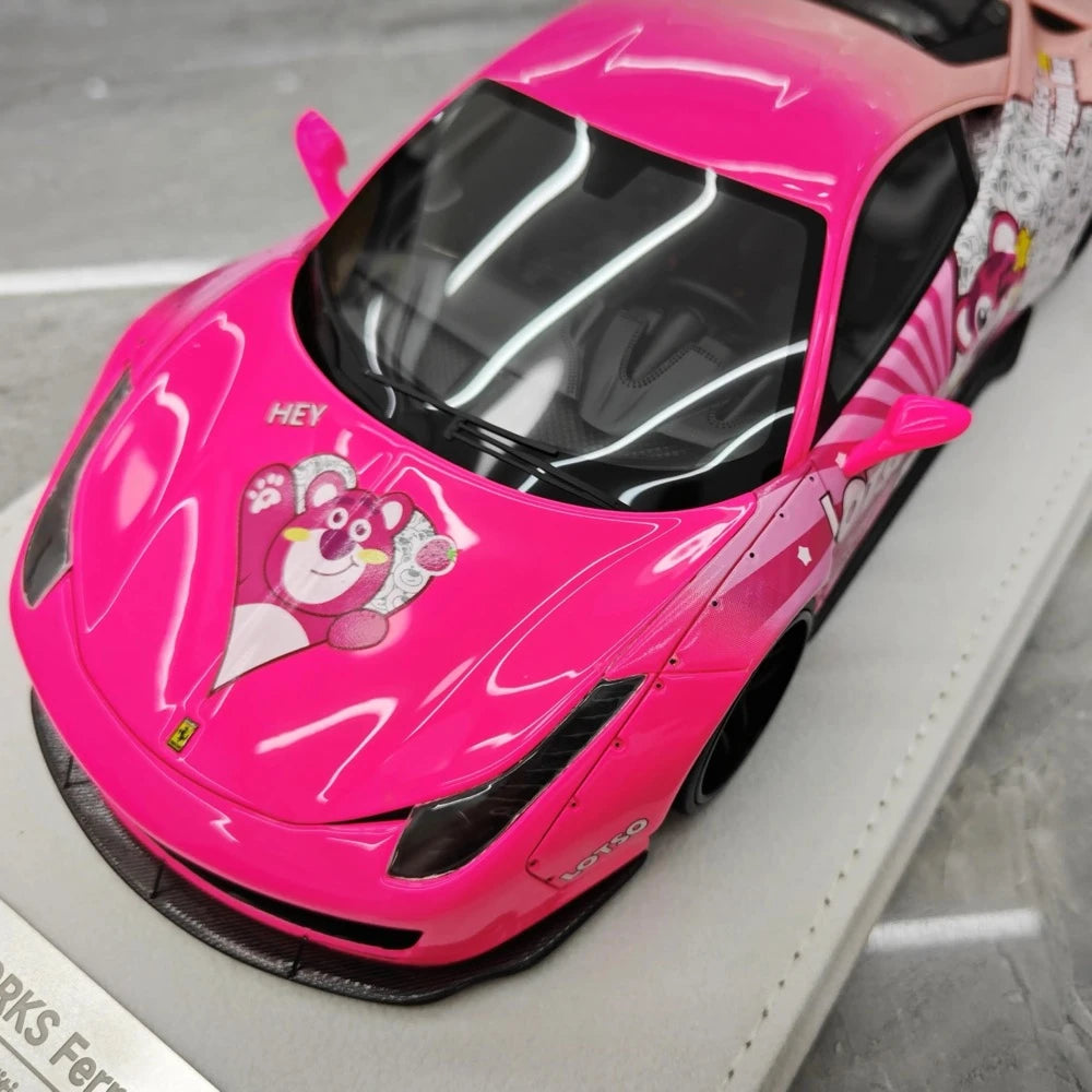 [BBA] 1:18 Ferrari 2009 458 Italia LBWK Lotso Model Car Resin