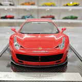 [BBA] 1:18 Ferrari 2009 458 Italia LBWK Red Model Car Resin