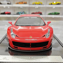 [BBA] 1:18 Ferrari 2009 458 Italia LBWK rosso modellino di auto resina