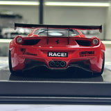BBA Ferrari 2011 458 إيطاليا GT 1.0 LBWK خط أحمر أسود 1:18 – راتنج نموذجي قابل للجمع