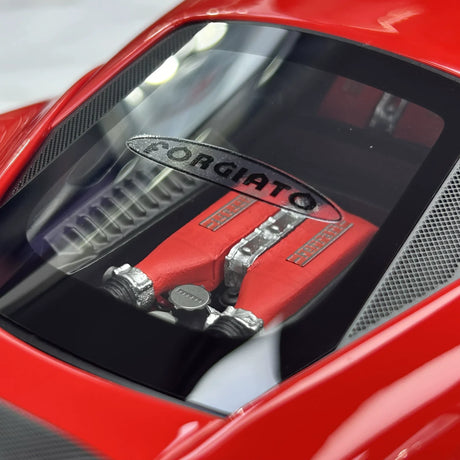 BBA Ferrari 2011 458 Italia GT 1.0 LBWK Striscia Rossa Nera 1:18 – Resina Modello in Resina da collezione