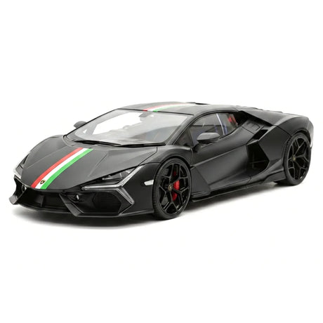 BBA Lamborghini 2023 Revuelto بلاك إيتاليا فلاج 1:18 – نموذج راتنج قابل للجمع