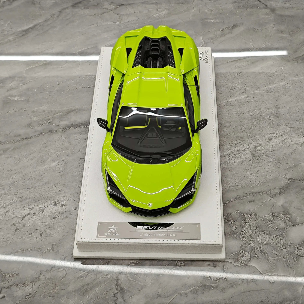 BBA Lamborghini 2023 Revuelto Green 1:18 – Resina da collezione per modelli di resina