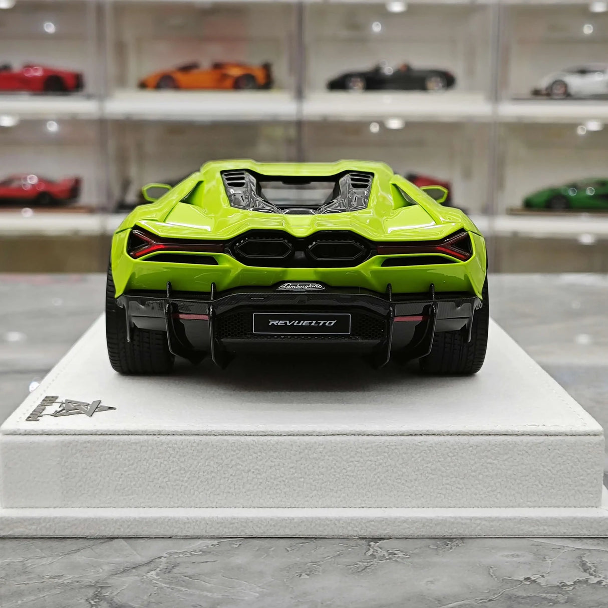 BBA Lamborghini 2023 Revuelto Green 1:18 – Resina da collezione per modelli di resina