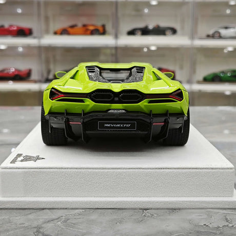 BBA Lamborghini 2023 Revuelto Green 1:18 – نموذج راتنج قابل للجمع