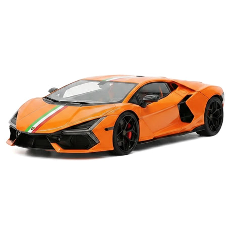 BBA Lamborghini 2023 Revuelto العلم الإيطالي البرتقالي 1:18 – نموذج راتنج قابل للجمع