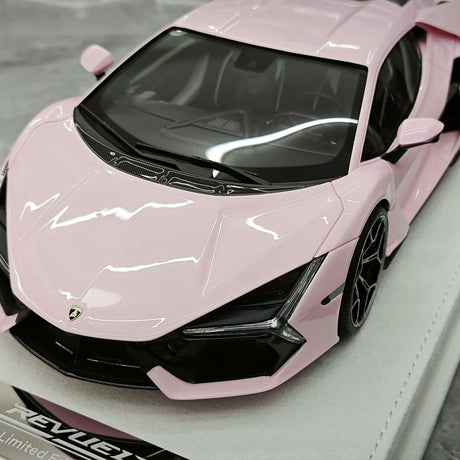 BBA Lamborghini 2023 Revuelto بينك 1:18 – نموذج راتنج قابل للجمع