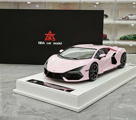 BBA Lamborghini 2023 Revuelto بينك 1:18 – نموذج راتنج قابل للجمع