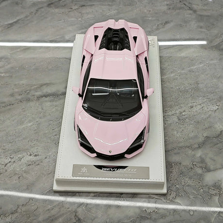 BBA Lamborghini 2023 Revuelto بينك 1:18 – نموذج راتنج قابل للجمع