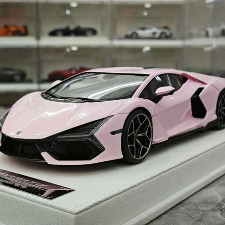 BBA Lamborghini 2023 Revuelto بينك 1:18 – نموذج راتنج قابل للجمع